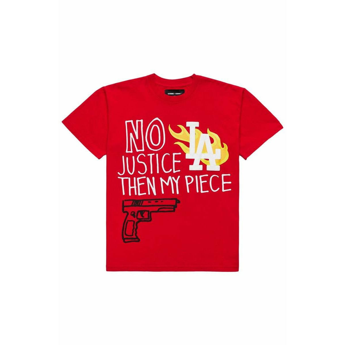 Homme + Femme LA Riots Red Tee