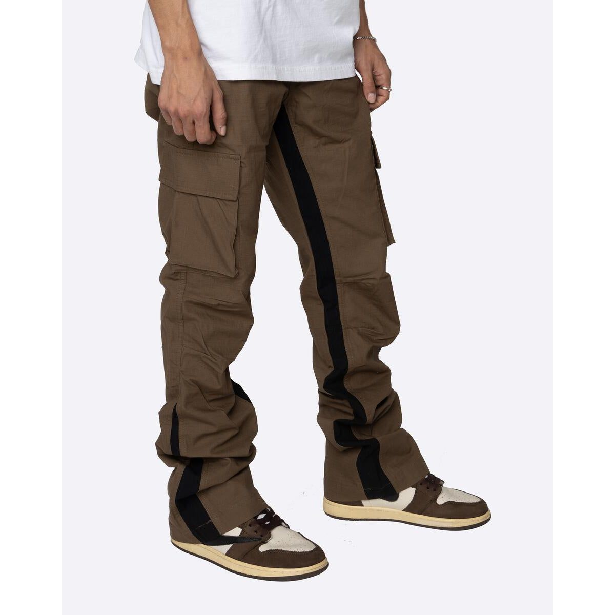 EPTM Brown Flare Cargo Pants (EP10282)