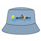 Cookies Catamaran Mesh Carolina Blue Bucket Hat (1559X6314)