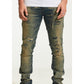 Crysp Denim Atlantic Blue Sand Ripped Jeans (CRYH22-204)
