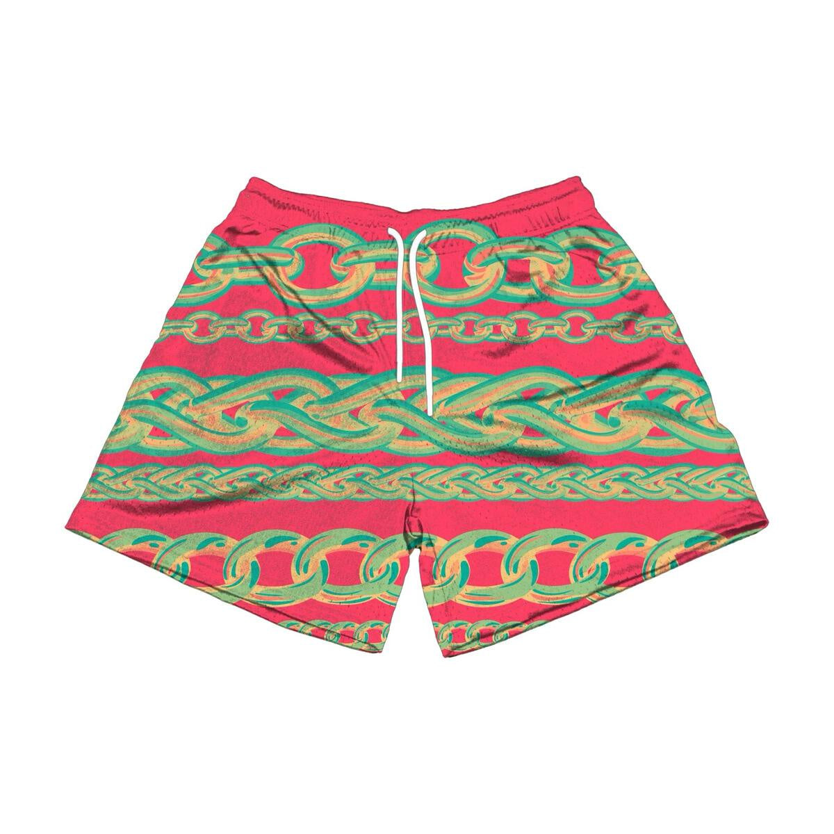 The Edition Brand Te Links Shorts - Paradise Pink