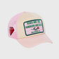 Homme + Femme "Poetry" Pink Trucker HFSS2022132-3