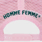Homme + Femme "Poetry" Pink Trucker HFSS2022132-3
