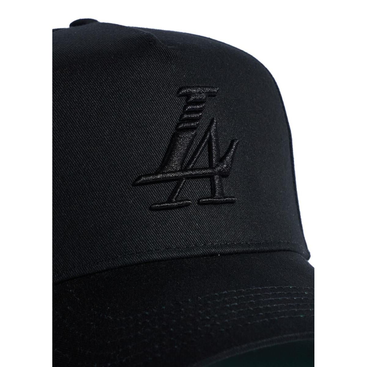 Reference "Paradise LA" Snapback Hat - Black/Black (REF61)