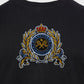 Homme + Femme Embroidery Tennis Crest Tee - Black