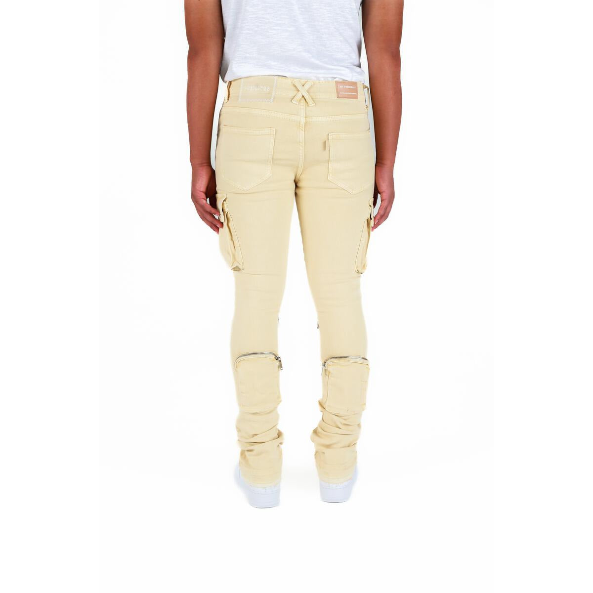 Metro Fusion - Pheelings 'Never Look Back' Cargo Flare Stack Leather Pant -  Men's Pants