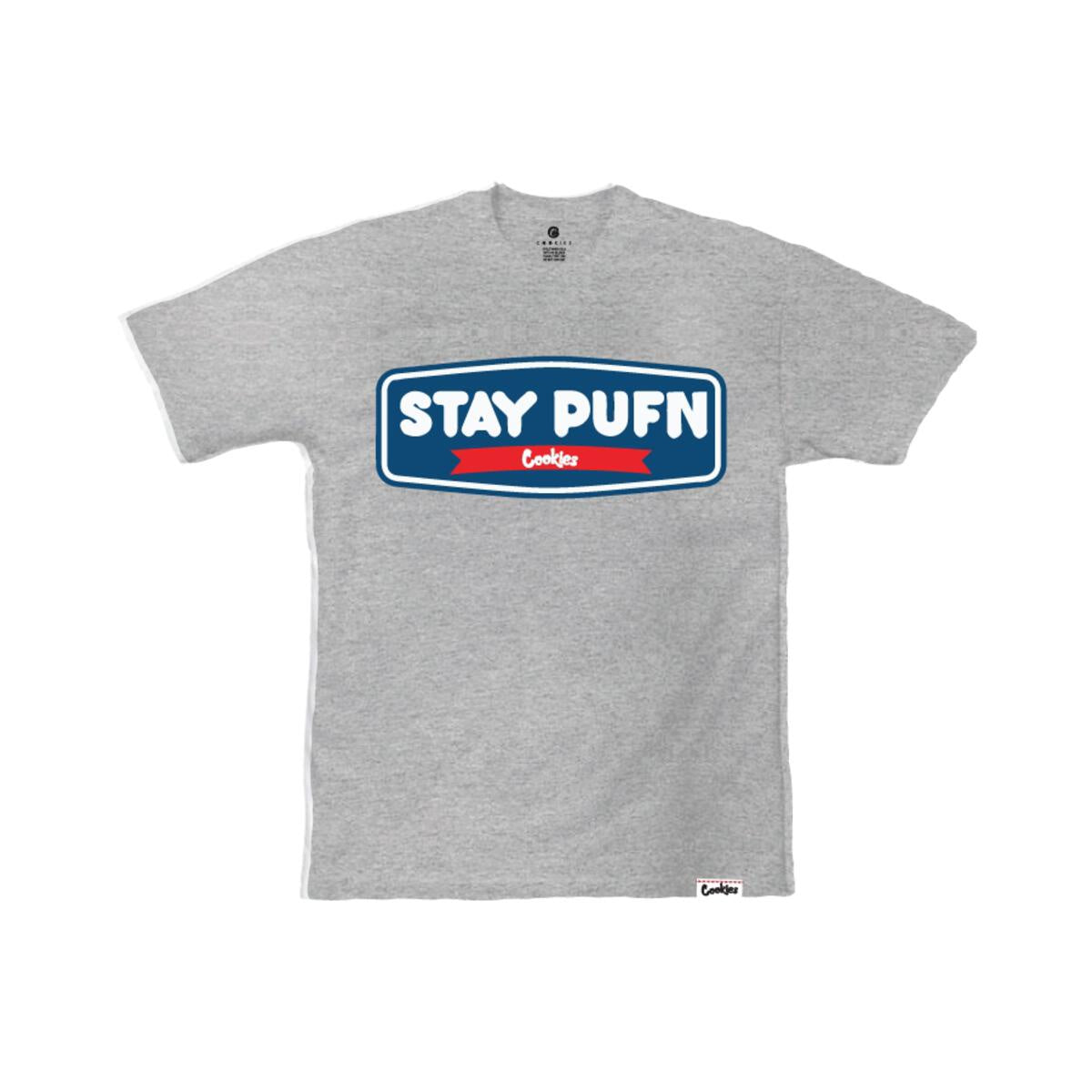 Cookies Stay Puffin SS Grey Heather Tee