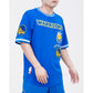Pro Standard Golden State Warriors Retro Classic Tee in Royal Blue, featuring team logo and vintage design