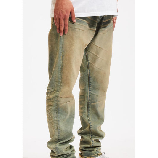 Crysp Denim Atlantic Sand Wash Denim Jeans (CRYSPHOL23-17)