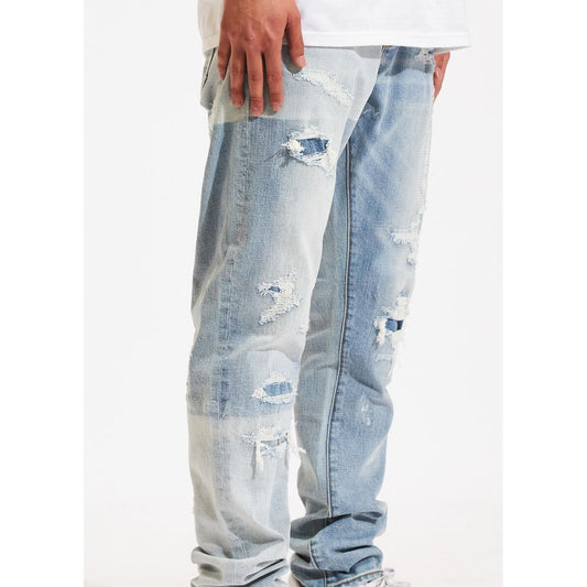 Crysp Denim Atlantic Light Distressed Denim Jeans (CRYSPHOL23-22)