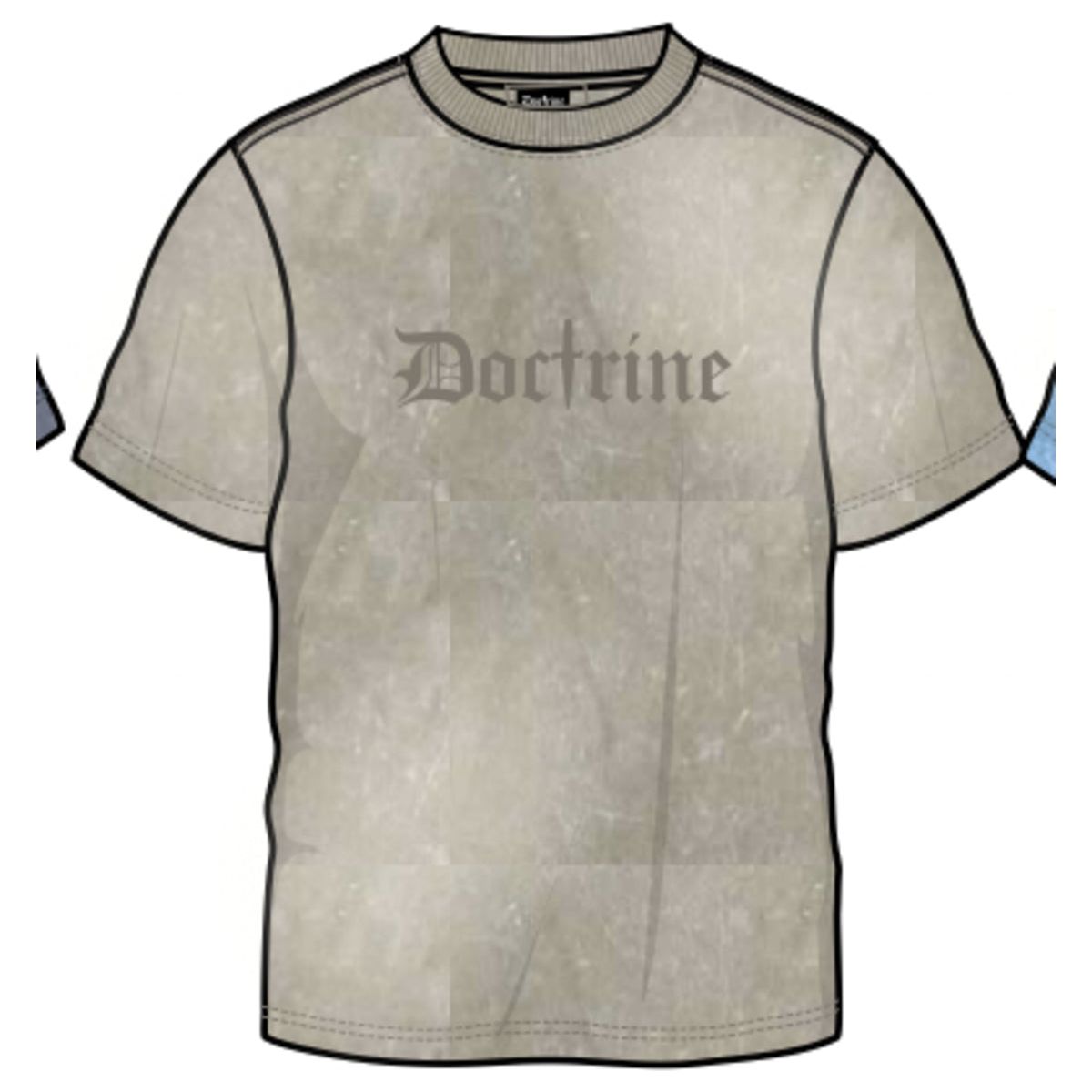 Doctrine Signature Tee - Sandstone Wash