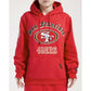 Pro Standard San Francisco 49ers Old English Hoodie - Red (FS45410346-RED)