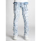 Guapi Steel Blue Stacked V2 Denim Jeans