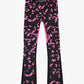 Valabasas Commander Rose Shadow Stacked Flare Jeans - High-rise vintage-inspired denim with a chic rose shadow wash