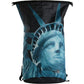Supreme The North Face Statue of Liberty Waterproof Backpack - Black with adjustable shoulder straps and multiple pockets for storage