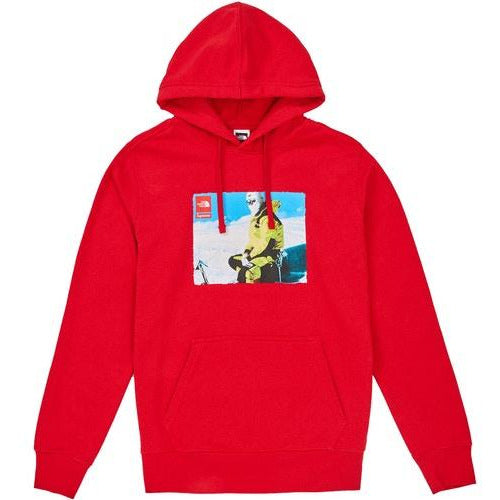Supreme The North Face Photo Hooded Sweatshirt - Red