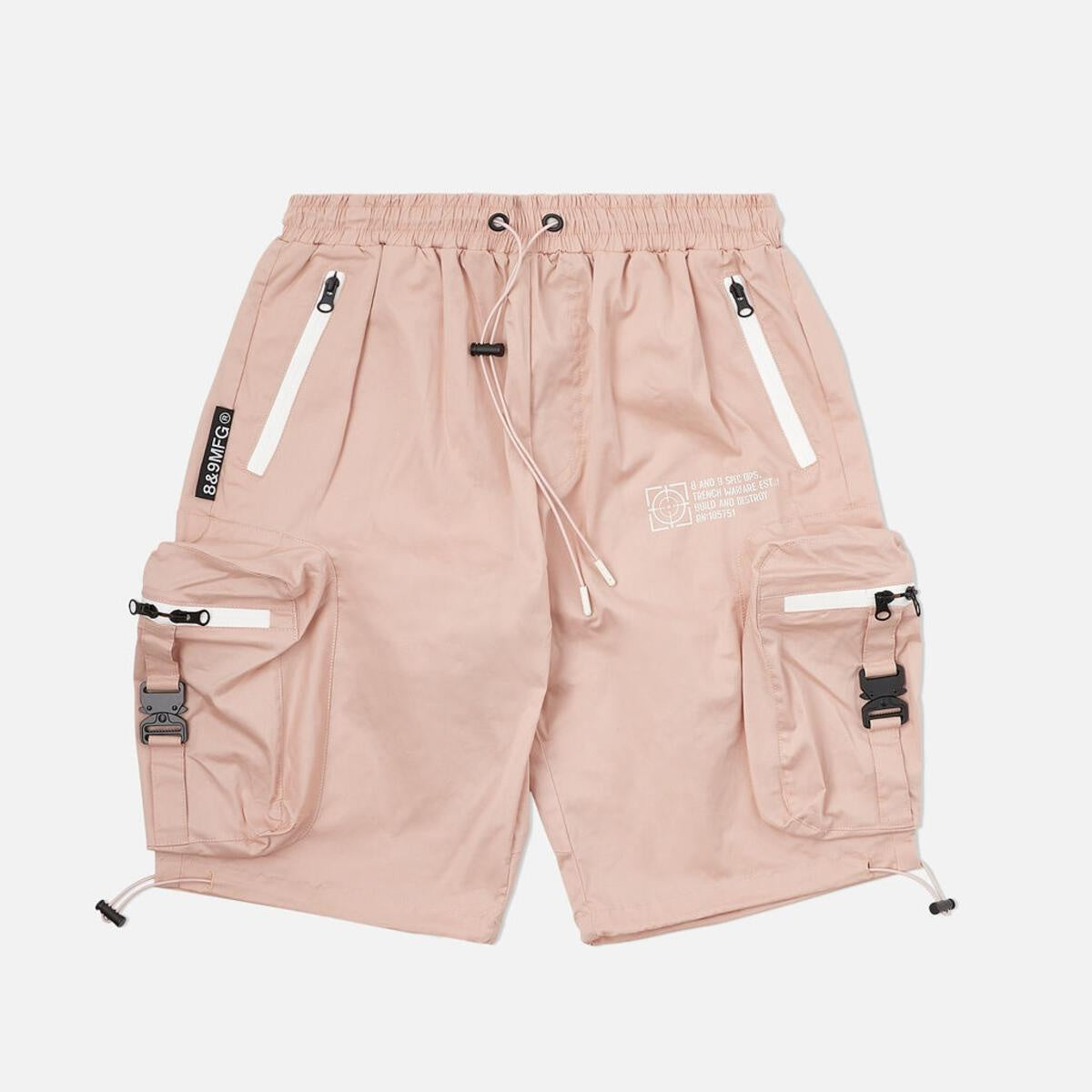 8&9 Rose Combat Nylon Shorts (SHCOMROS)