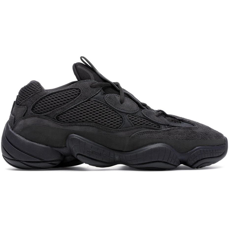 High-quality image of adidas Yeezy 500 - Utility Black sneakers, featuring premium materials and sleek design for ultimate comfort and style