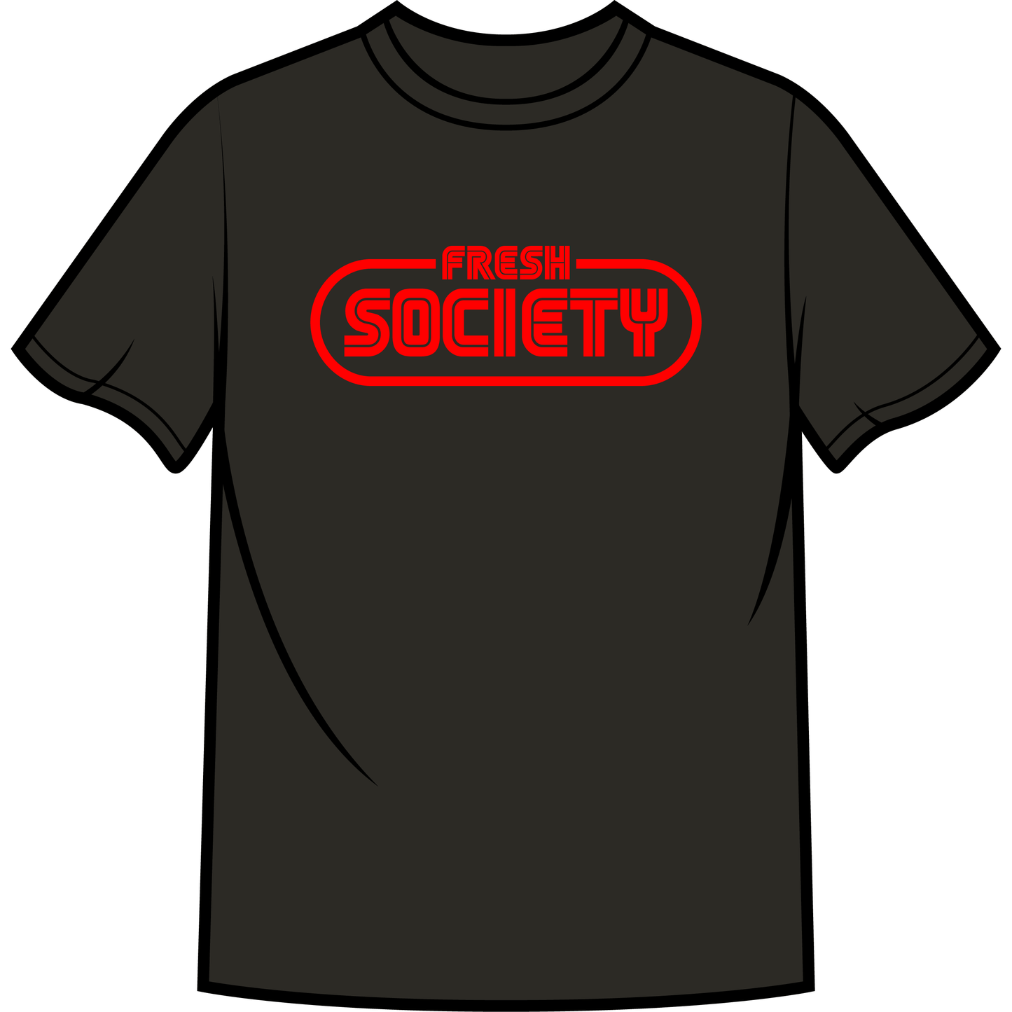 Fresh Society "FS Gamer" Black Tee