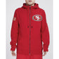 Pro Standard San Francisco 49ers Classic Logo Zipper Hoodie - Red (FS45410177-RED)