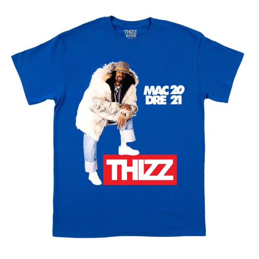 Thizz Nation Dre 2021 Royal Blue Tee