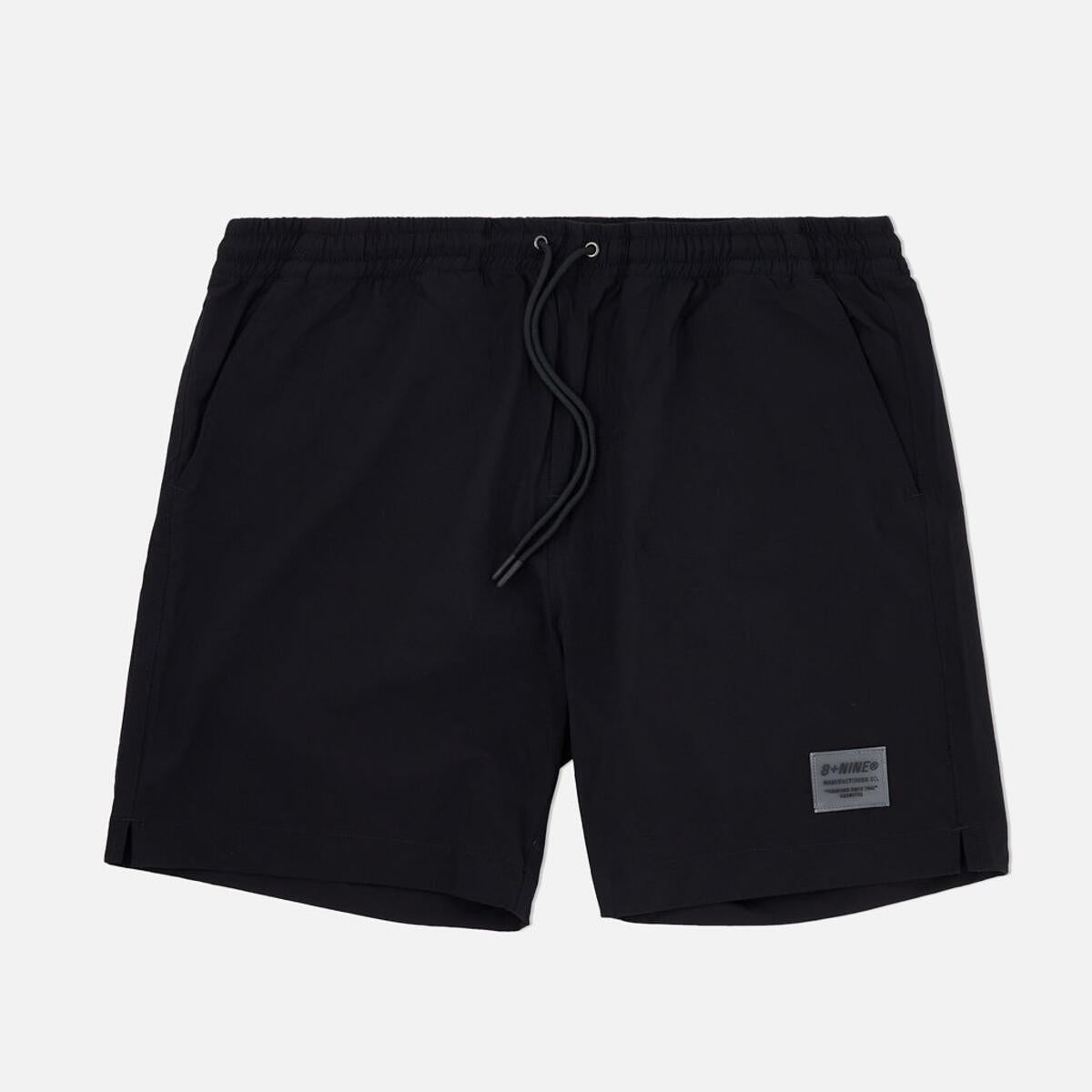 8&9 Black Vibe Shorts (SHVIBBLK)