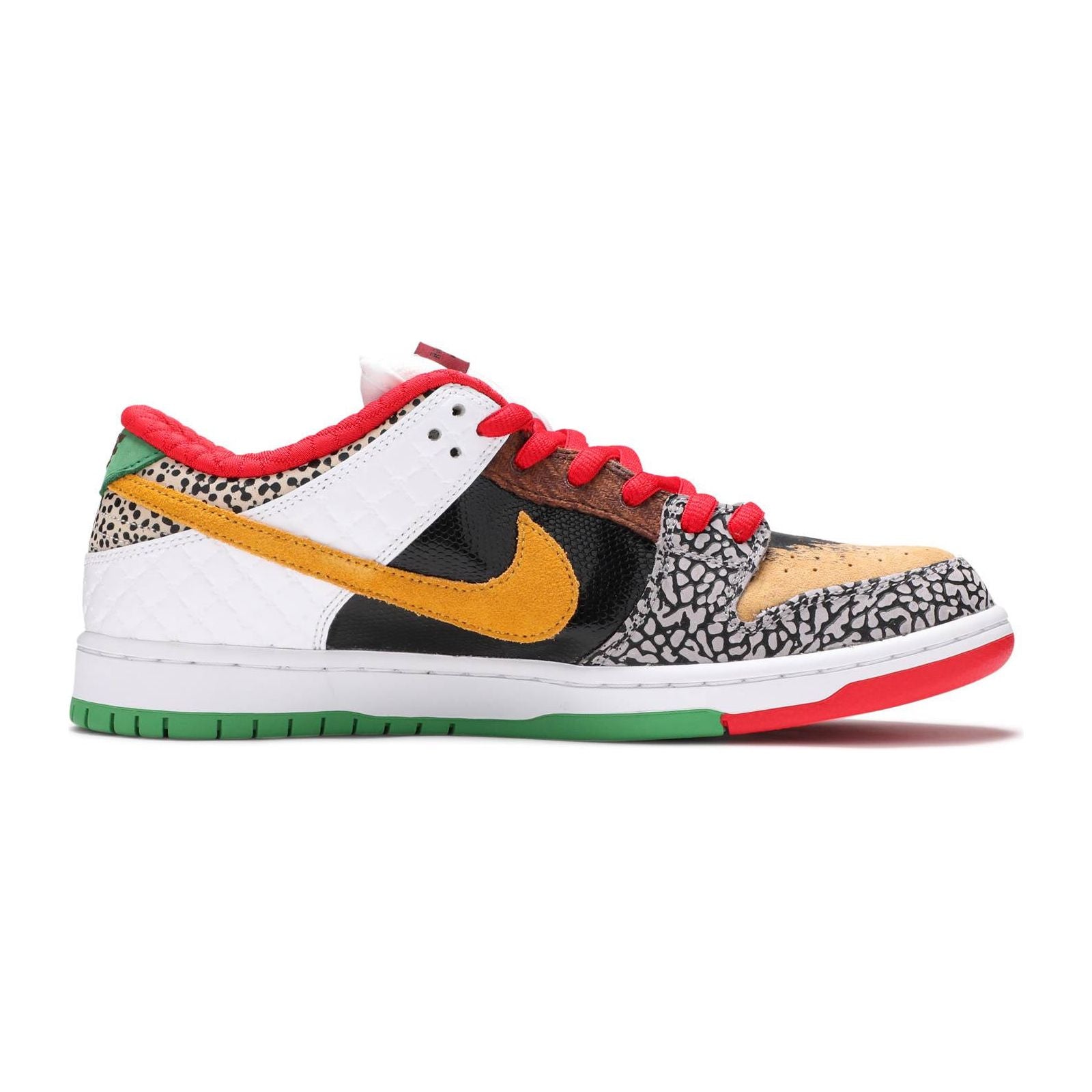 Nike Dunk Low - What The Paul (CZ2239-600) showcasing a colorful and unique design inspired by the iconic basketball shoe