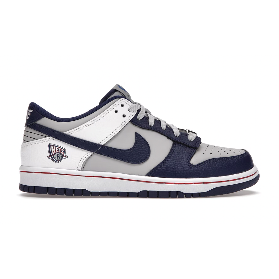 Nike Dunk Low EMB -NBA 75th Anniversary Brooklyn Nets (GS) basketball shoes for kids