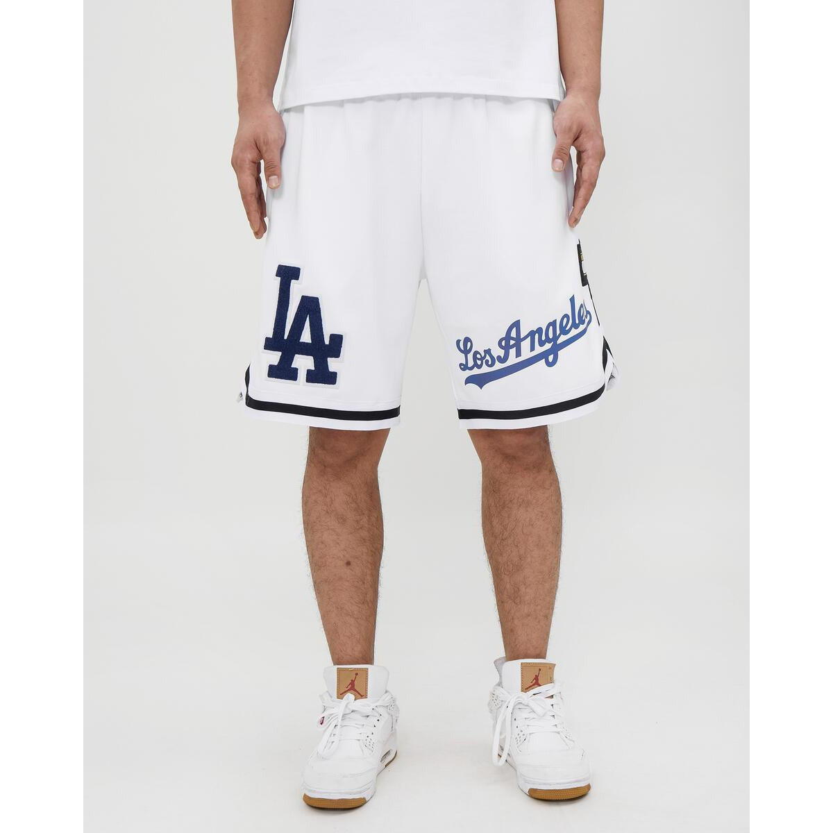 Pro Standard Los Angeles Dodgers White Pro Team Shorts (LLD331605-WHT)