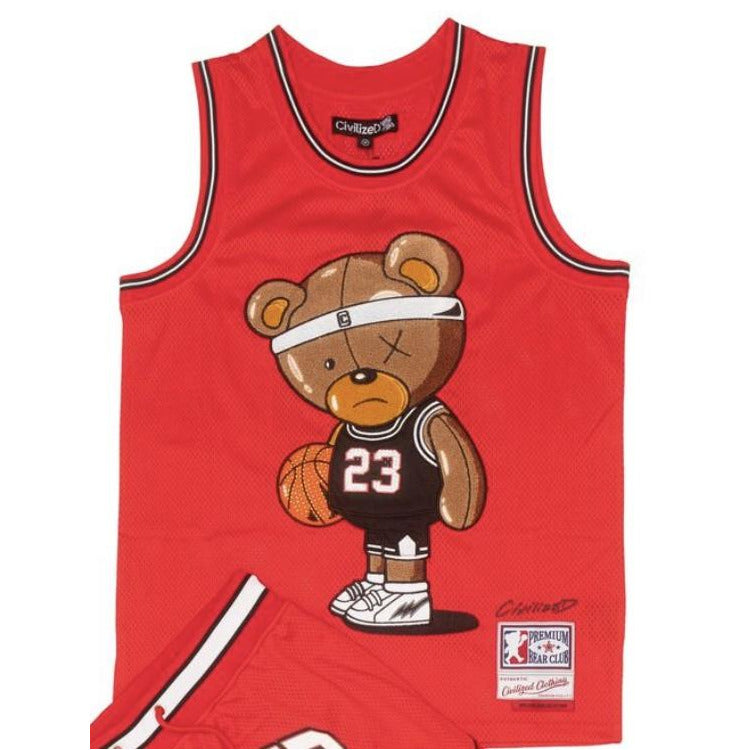 Civilized Air Bear Red Jersey