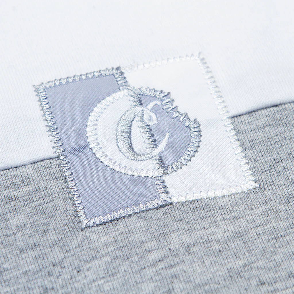 High-quality grey and white tank top jersey featuring Cookies All City C-Bite logo (1559K6321)