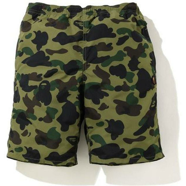 BAPE 1st Camo Beach Shorts (SS20) - Green