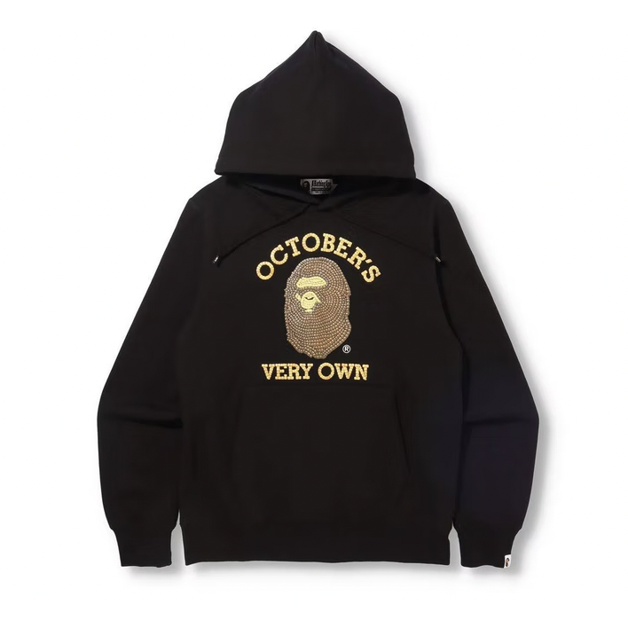 BAPE x OVO Pullover Hoodie -Black (FW21)