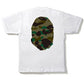 BAPE 1st Camo Big Ape Head Tee - White/Green