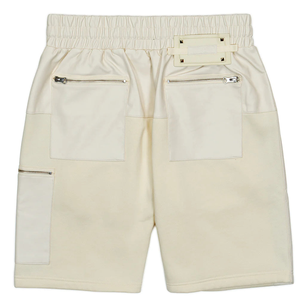 Cream discount fleece shorts