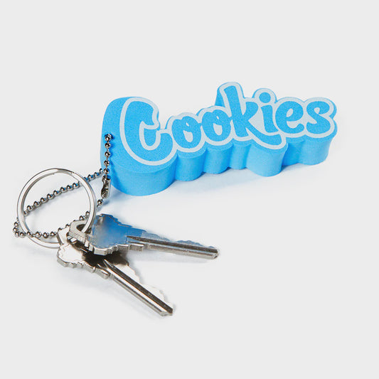 Cookies Blue Floating Keychain