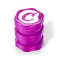 Cookies V2 Large Stackable "Child Proof" Purple Plastic Storage (1550A4935)