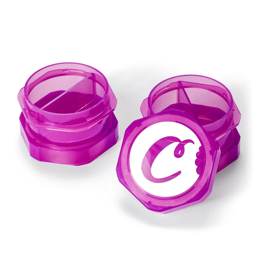 Child proof purple plastic storage container for Cookies V2 large stackable storage
