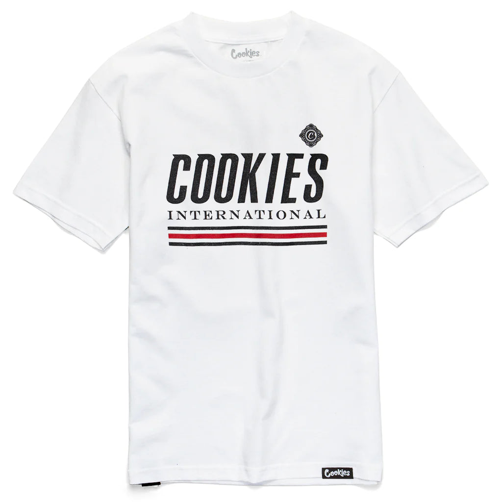 Cookies Costa Azul White/White Logo Tee