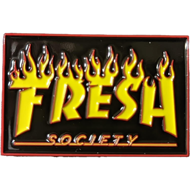 Fresh Society "Flames" Pin