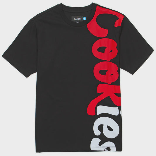 Cookies Forum Engineered Print SS Black Knit