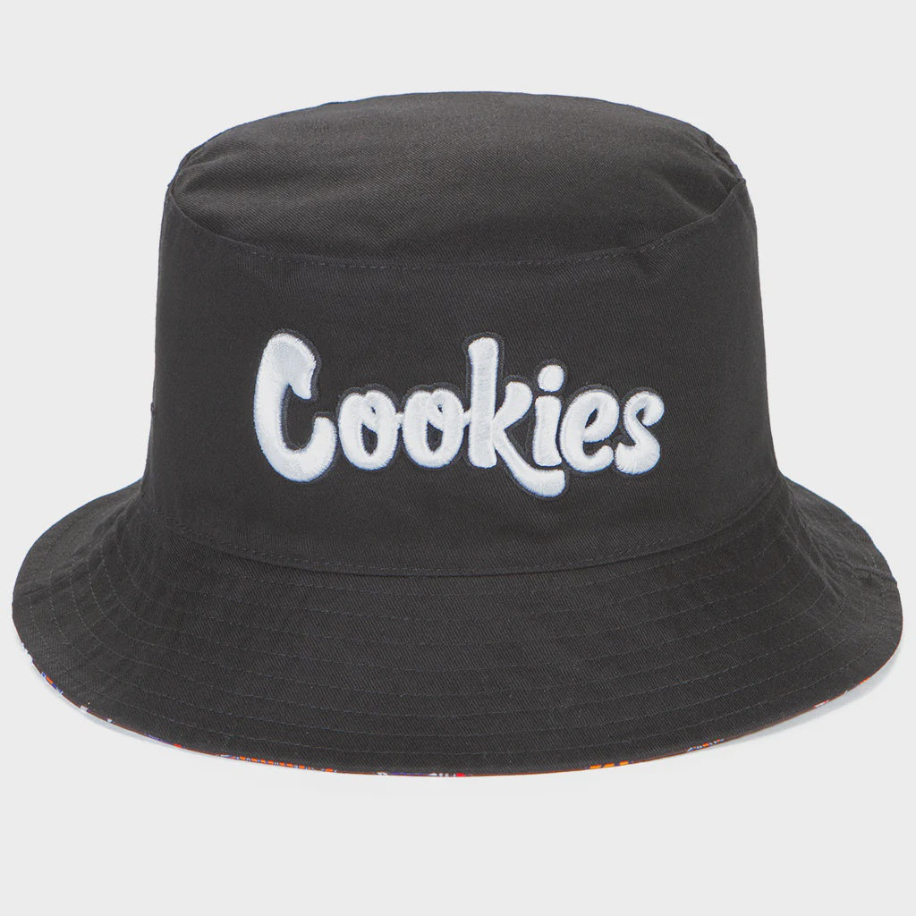 Cookies Full Clip Reversible Black Bucket Hat