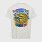 Homme + Femme "Hollywood" Cream Graphic Tee(HFSS202267-3)