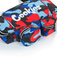 Cookies Militant Multi Pocket Blue Camo Shoulder Bag