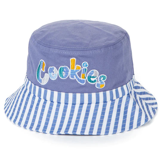 Cookies Montauk Canvas Slate Blue Bucket Hat (1558X6155)