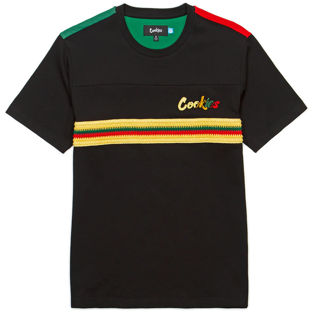 Cookies Montego Bay Cotton Jersey S/S Black Knit