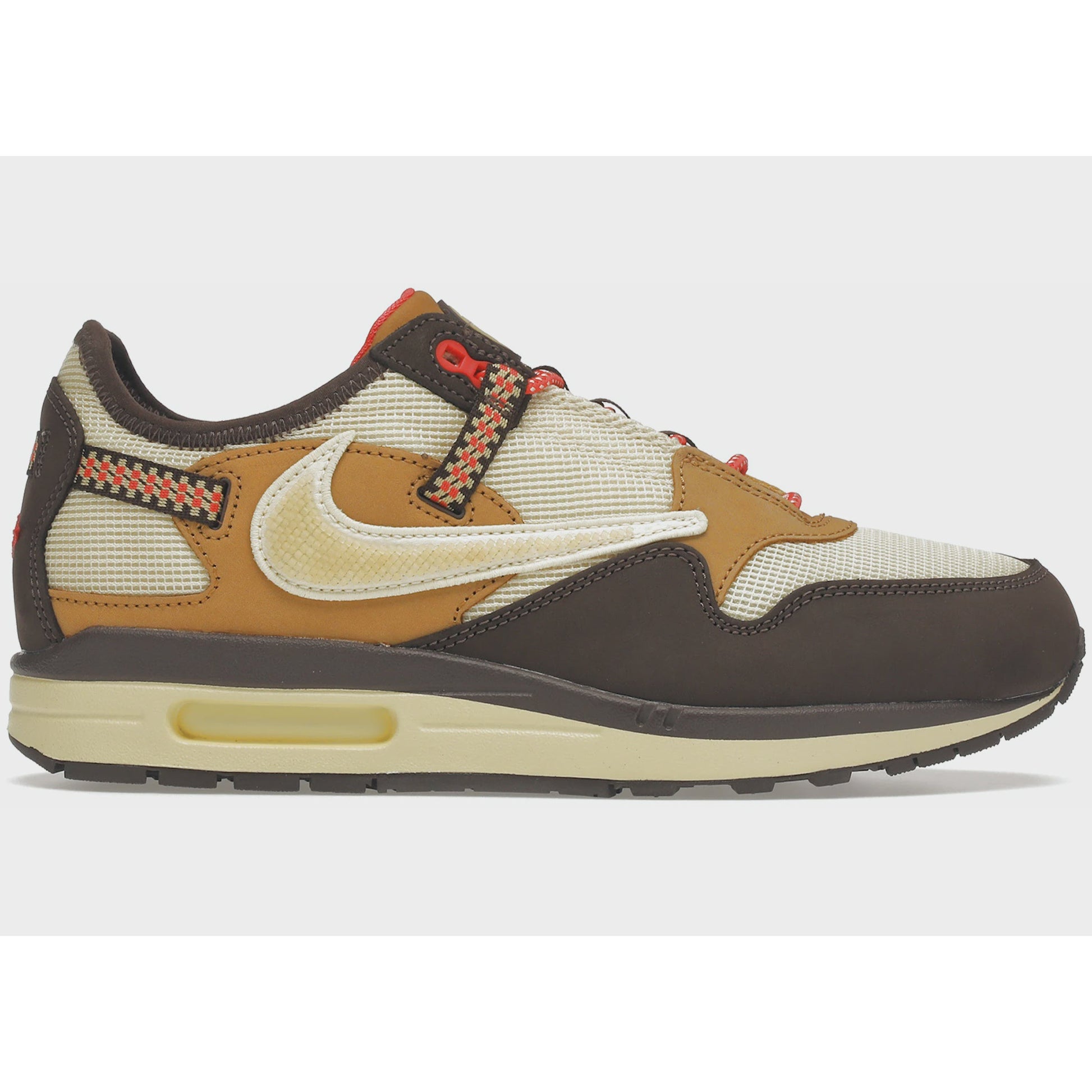 Nike Air Max 1 - Travis Scott Cactus Jack Baroque Brown (DO9392-200) iconic sneaker design with signature brown and green colorway