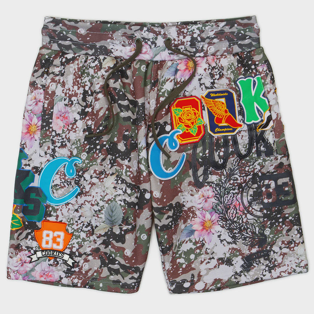 Cookies Pack 12 Camo Sweat Shorts