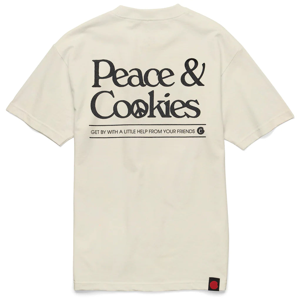 Cookies "Peace & Cookies" Cream Tee