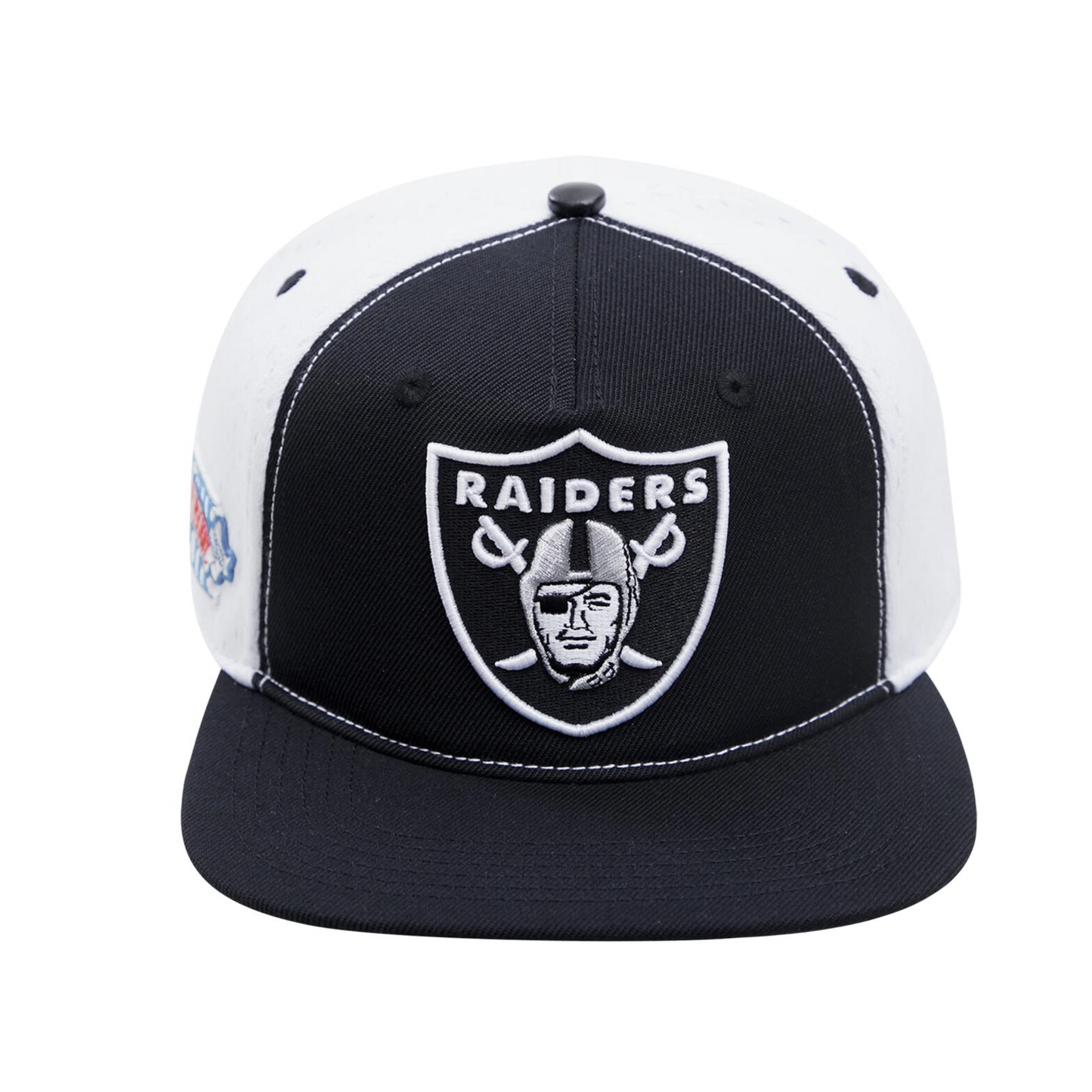 Pro Standard Las Vegas Raiders Pinch Front Mesh Back Hat Black/White (FOR741775)